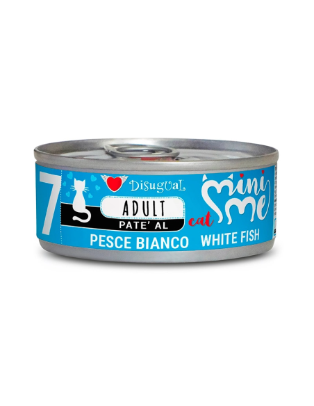 Disugual MiniMe Lata de Pescado Blanco para Gatos 85gr