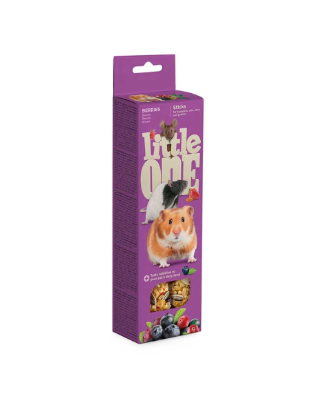 LITTLE ONE STICKS BAYAS HAMSTER RATA RATONES JERBOS 120GR