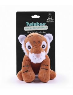 Twinbee - Peluche Tigre 15cm con sonido