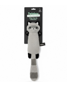 Twinbee - Peluche Mapache 45cm con cuerda