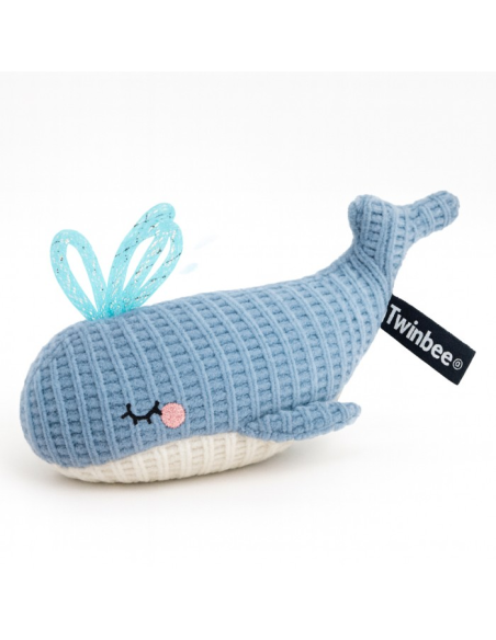 TwinBee - Ballena con ruedas articuladas para