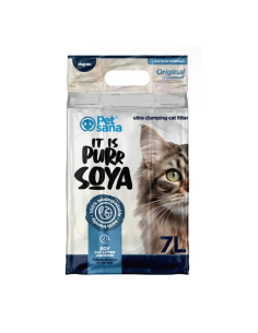 copy of PetSana PURR SOYA – Pellets de Fibras de Soja Ultra Aglomerantes Sin Aroma 7l