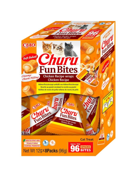 Churu Fun Bites Premios de Pollo para Gatos