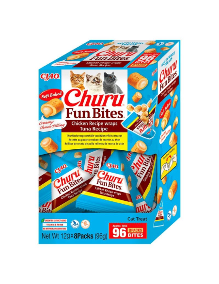 Churu Fun Bites Premios de Atun para Gatos