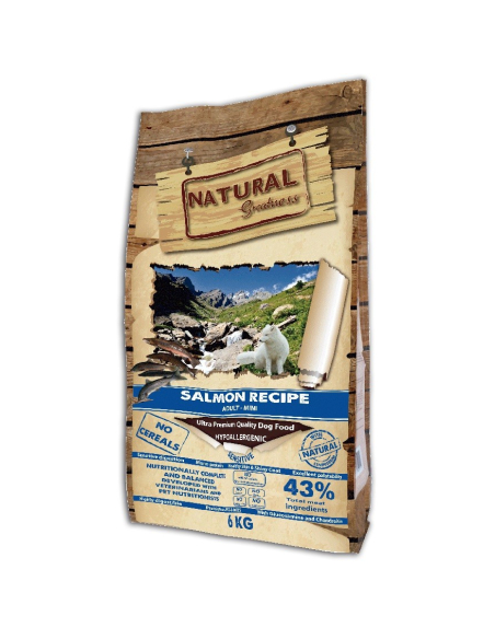 Natural Greatness Dog Sensitive Mini Receta Salmón