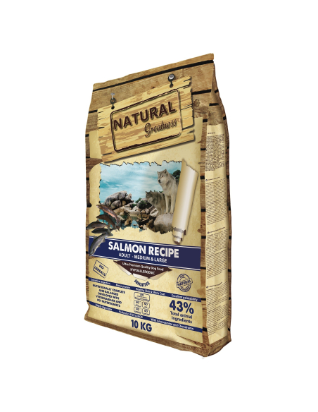 Natural Greatness Dog Sensitive Receta Salmón