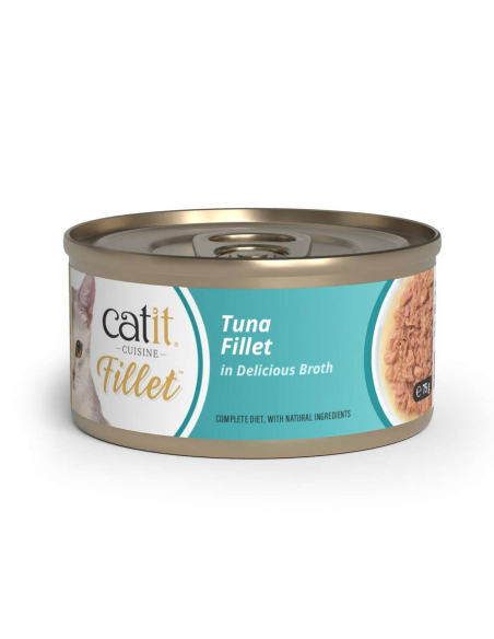 Catit Cuissine Atún Desmenuzado en salsa para gatos