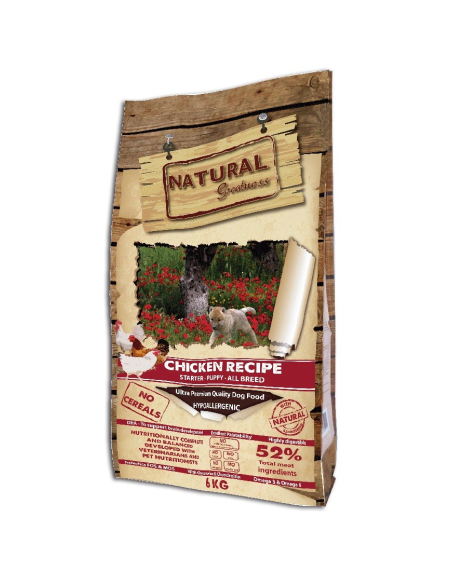 Natural Greatness Dog Receta Puppy-Starter Pollo
