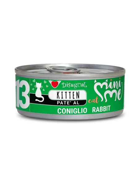 Disugual MiniMe Lata Kitten de Conejo para Gatitos 85gr