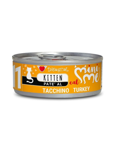 Disugual MiniMe Lata Kitten de Pavo para Gatitos 85gr