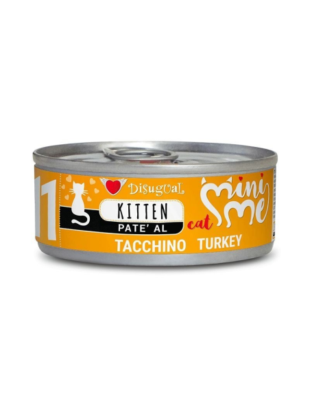 Disugual MiniMe Lata Kitten de Pavo para Gatitos 85gr