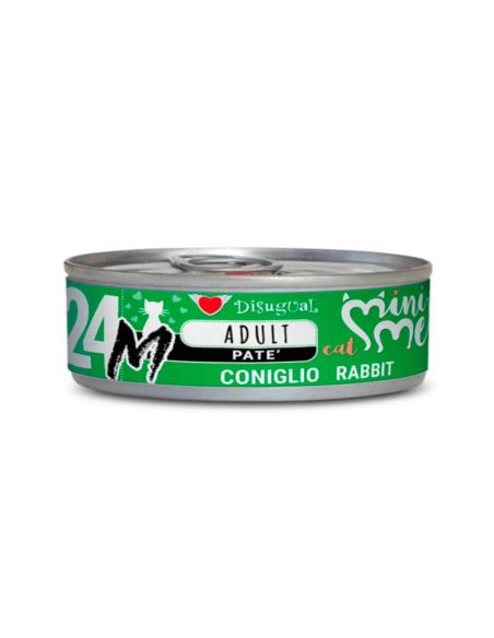 Disugual MiniMe Lata nº5 Adulto de Conejo para Gatos 85gr