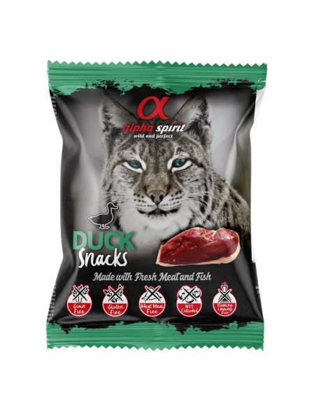 Alpha Spirit Snack de Pato Gato 50 Gr