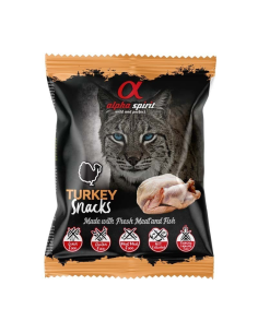 Alpha Spirit Snack de Pavo Gato 50 Gr