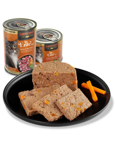 Leonardo Superior Lata Pato con Pollo y Zanahorias para Gatos 200gr 2