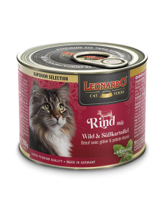 Leonardo Superior Lata Ternera con Venado y Boniato 200gr