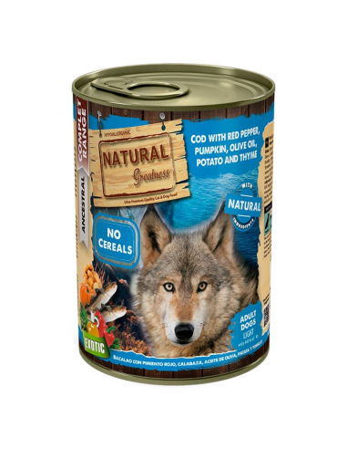 Natural Greatness Bacalao Con Pimiento Rojo 400 GR