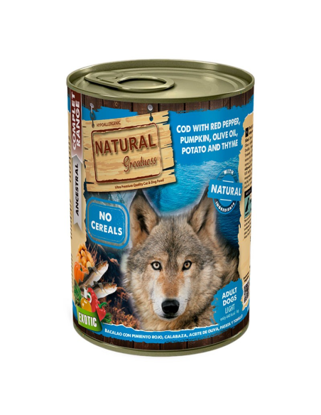 Natural Greatness Bacalao Con Pimiento Rojo 400 GR