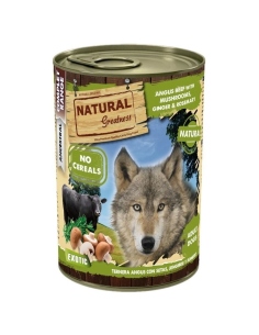 Natural Greatness Ternera Angus con Setas 400 Gr