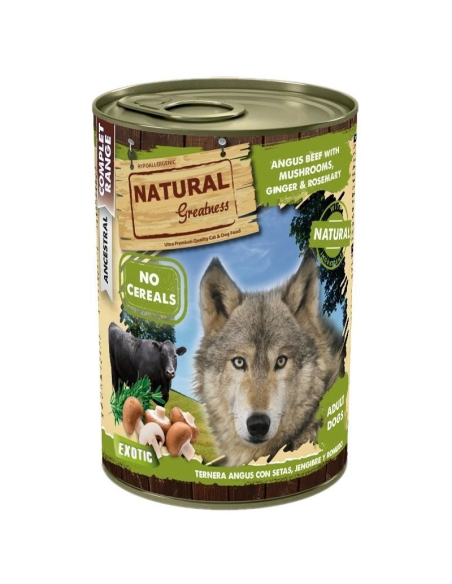 Natural Greatness Ternera Angus con Setas 400 Gr