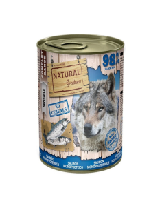 Natural Greatness Monoproteico Salmón lata para perros 400gr