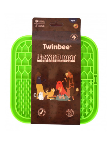 TWINBEE Licking Mat Alfombrilla Anti Voracidad