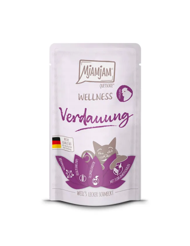 MJAMJAM WELLNESS Digestión – Pollo Pouch de 125 g