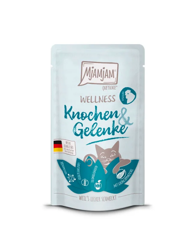 MJAMJAM WELLNESS Huesos y Articulaciones – Pollo Pouch de 125 g