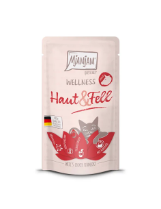 MJAMJAM WELLNESS Piel y Pelo – Vacuno Pouch de 125 g
