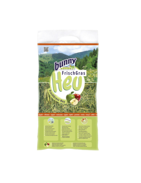Bunny FrischGras Heno con Manzana para roedores 500gr