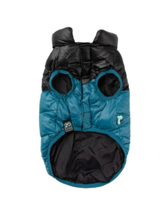 FUZZYARD Chaqueta South Harlem azul marino y negra TALLA 6 2