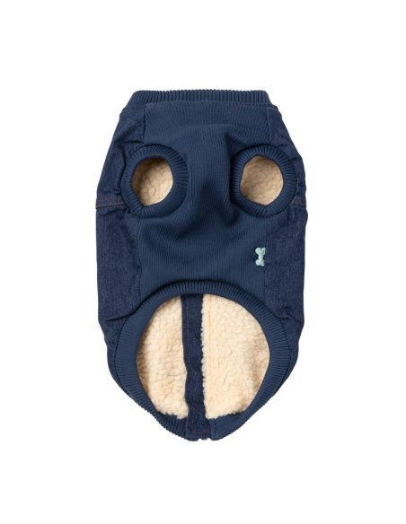 FUZZYARD Chaqueta Vaquera con Borrego para Perros TALLA 6