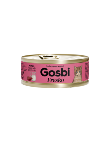 Fresko Cat Atún con Atún con Leche de Cabra Kitten 70gr