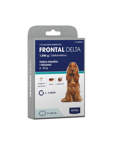 Frontal Delta Collar Antiparasitario