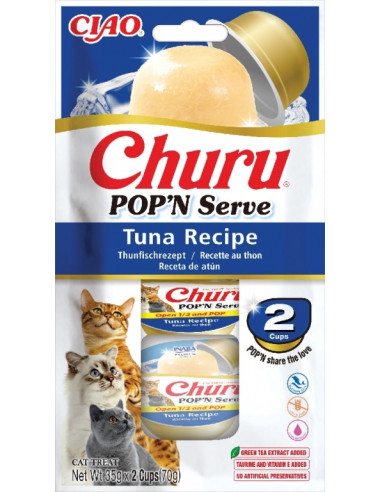 Churu Pop'N Serve Atún