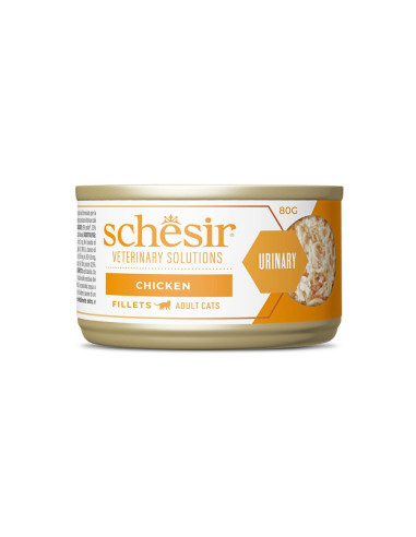 Schesir Urinary Filetes de Pollo en caldo 80gr