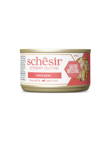 Schesir Gastrointestinal Filetes de Pollo en caldo 80GR