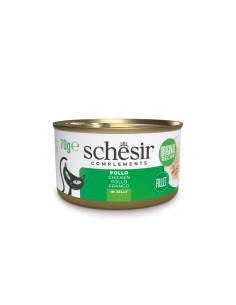Schesir CAT Lata Filetes de Pollo en Gelatina 70gr