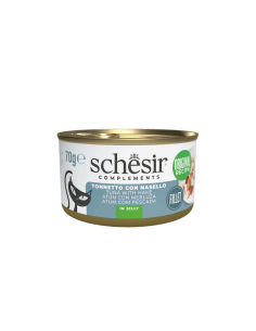 Schesir CAT Lata Atún con Merluza en Gelatina 70gr