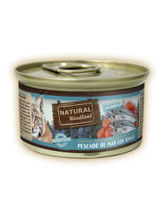 Natural Woodland Pescado de Mar con Tomate Gatos 85gr