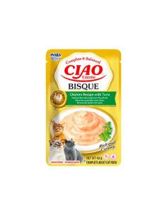 CHURU CAT ENTREE BISQUE POLLO CON ATUN