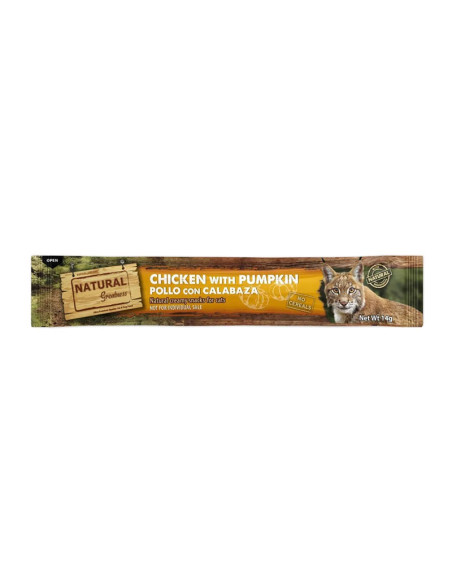 Natural Greatness Crema de Pollo con Calabaza para Gatos