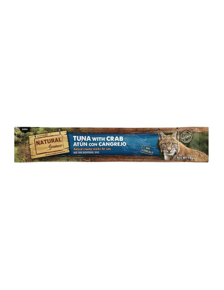Natural Greatness Crema de Atún con Cangrejo para Gatos
