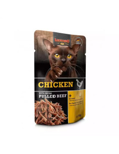 Leonardo Pulled Pollo con Extra de Ternera 70g