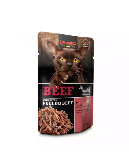 Leonardo Pulled Ternera con Extra de Ternera 70g