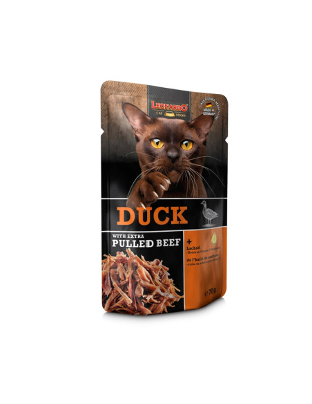 Leonardo Pulled Pollo con Extra de Pato 70g