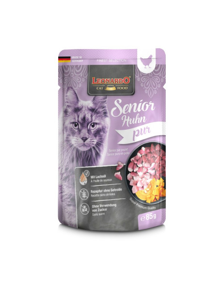 Leonardo Senior Puro en Pollo 85gr