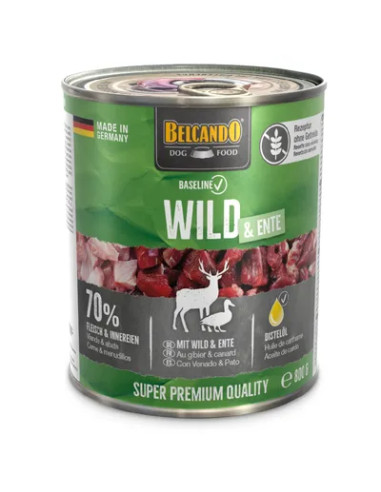 Belcando Baseline Venado y Pato 800gr