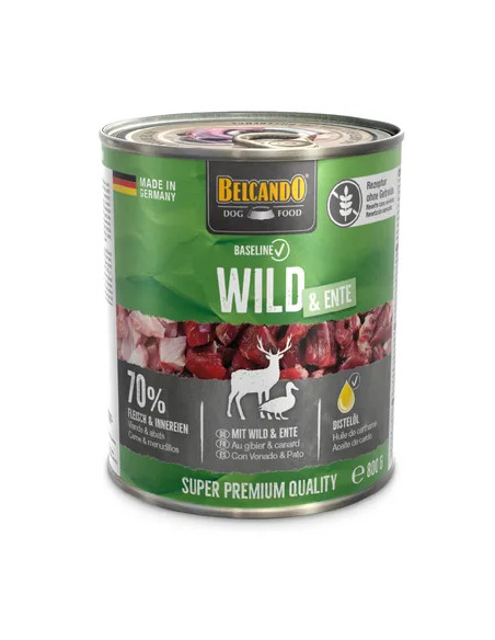 Belcando Baseline Venado y Pato 800gr