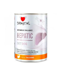 Disugual Diet Hepatic Pavo Lata para Perros 400gr